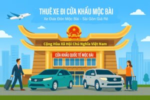 Thue xe Sai Gon Moc Bai