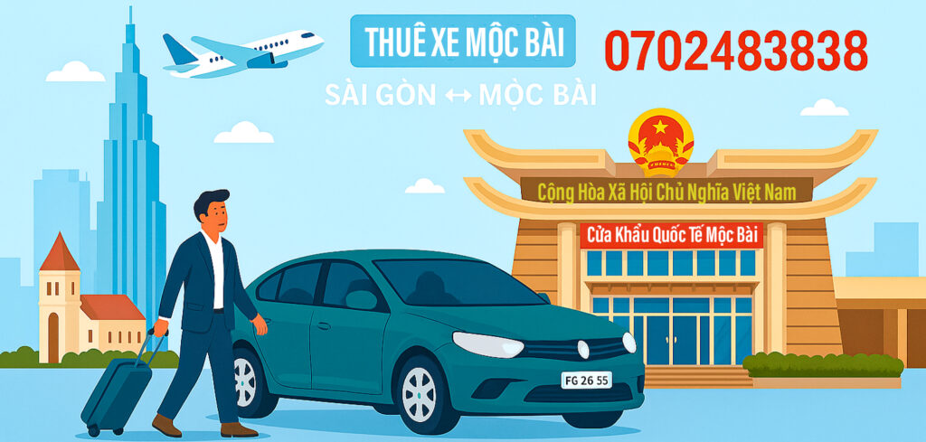 Thue xe Moc Bai Tay Ninh