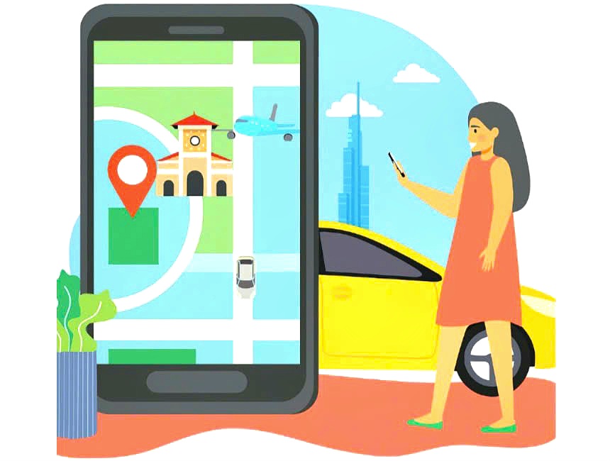 Dat xe di cua khau moc bai