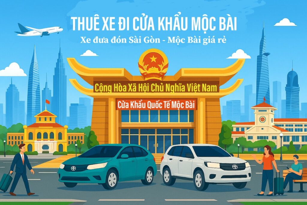 Thue xe sai gon di moc bai